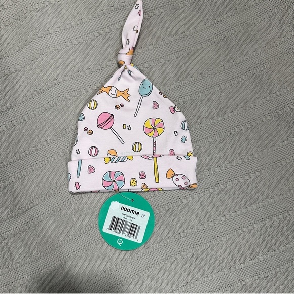 NEW with tags!! Lot of 5 baby girl hats/headbands, gifts, infant, newborn - Picture 3 of 14